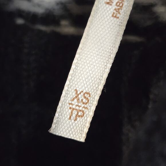 Free People Love Notes Turtleneck Sweater Black White Star Printed Cropped XS - Picture 6 of 11